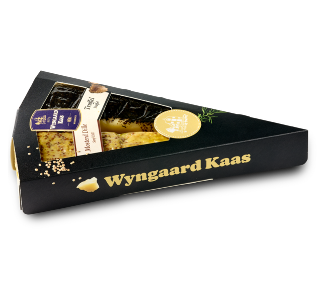 Wyngaard Kaas Mosterd/Truffel duo - Zwart 